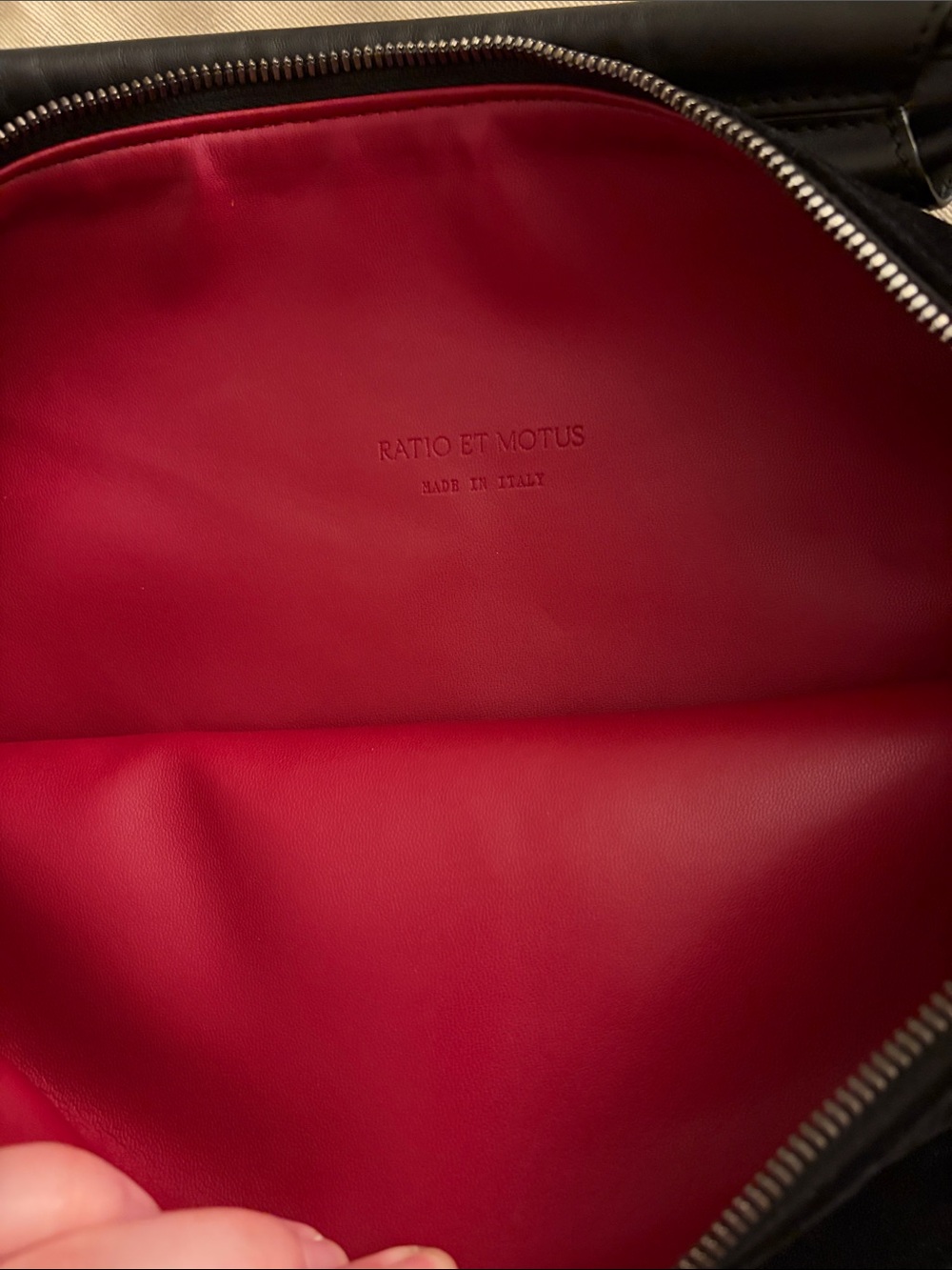 Ratio Et Motus Solvit Leather/Suede bag - Picture 6 of 11